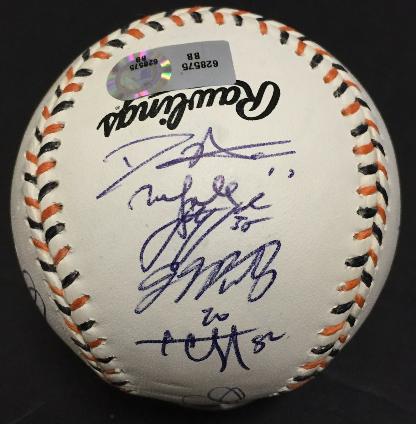 2007 AL All Star Team Signed Official Baseball 13 auto Ichiro Verlander MLB Holo