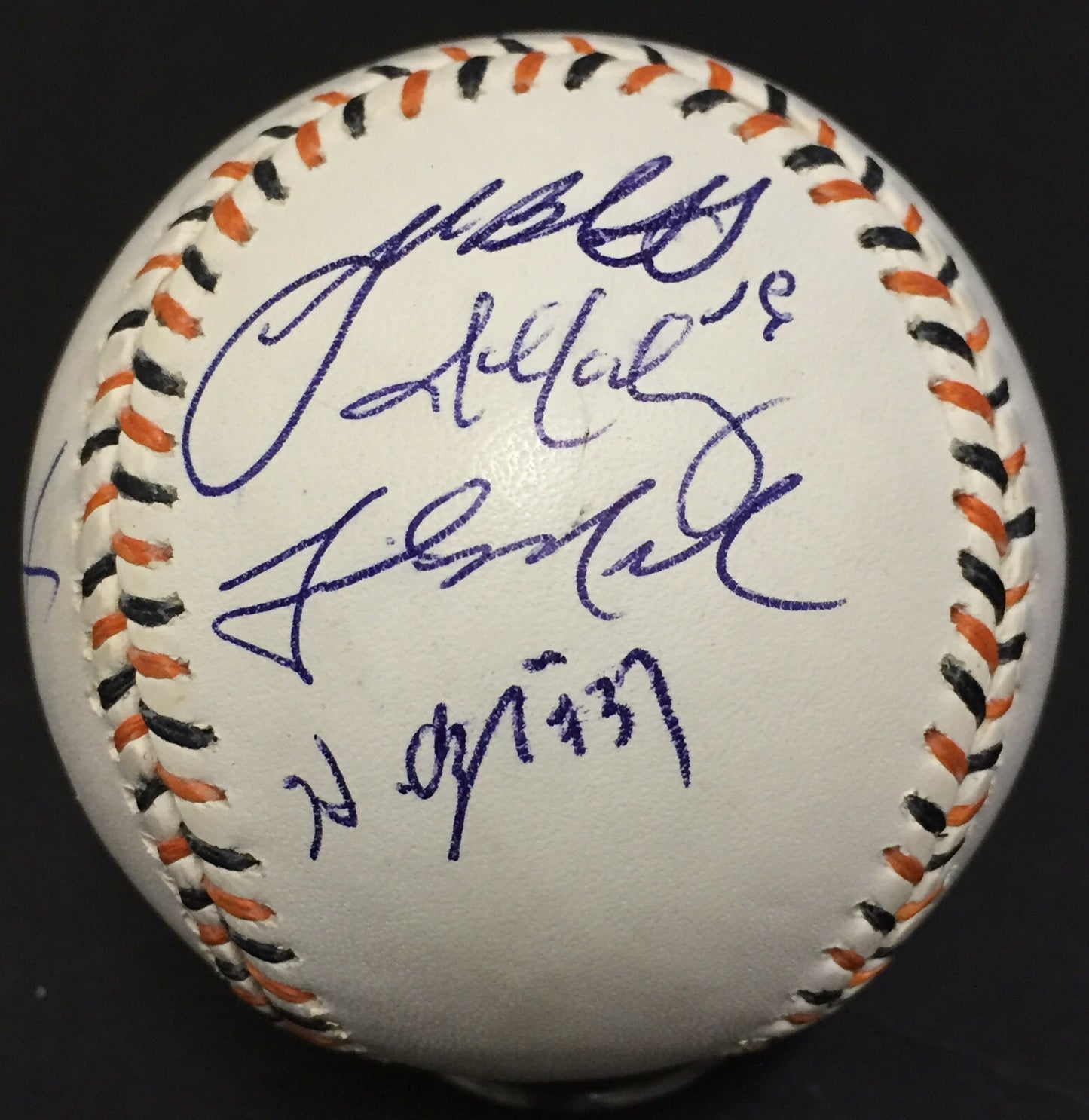 2007 AL All Star Team Signed Official Baseball 13 auto Ichiro Verlander MLB Holo