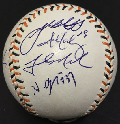 2007 AL All Star Team Signed Official Baseball 13 auto Ichiro Verlander MLB Holo