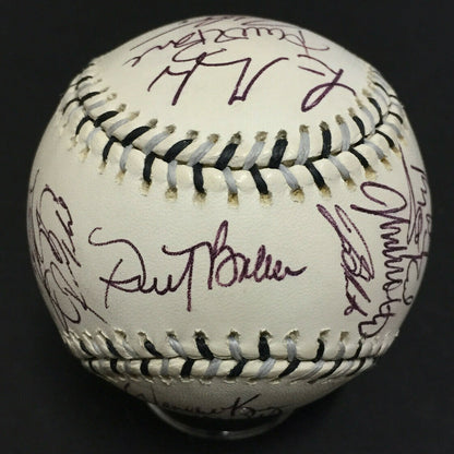 2003 All Star Game Baseball Team Signed 30 Auto Albert Pujols Smoltz Mlb Auth