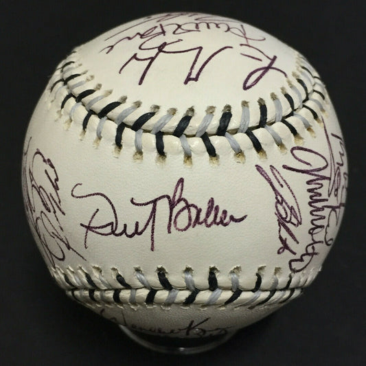 2003 All Star Game Baseball Team Signed 30 Auto Albert Pujols Smoltz Mlb Auth