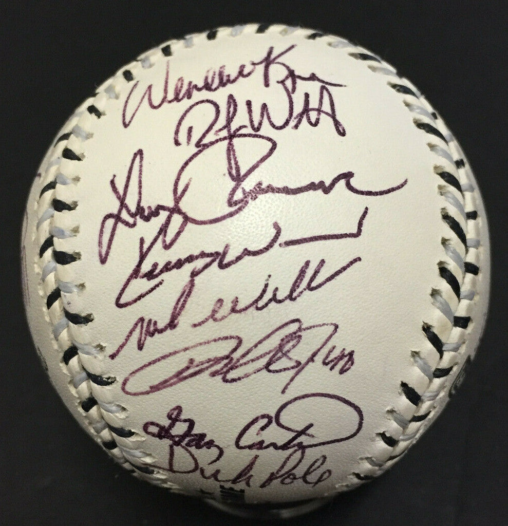 2003 All Star Game Baseball Team Signed 30 Auto Albert Pujols Smoltz Mlb Auth