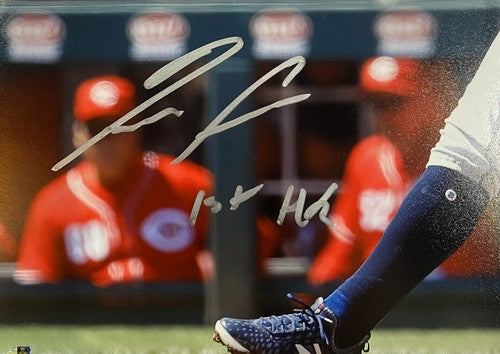 Ronald Acuna Braves Signed 16x20 Framed Photo 1st HR Autograph Mint JSA COA Roy