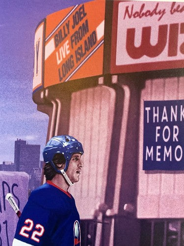NY Islanders Nassau Coliseum Stanley Cup Litho Photo Framed Trottier Mike Bossy