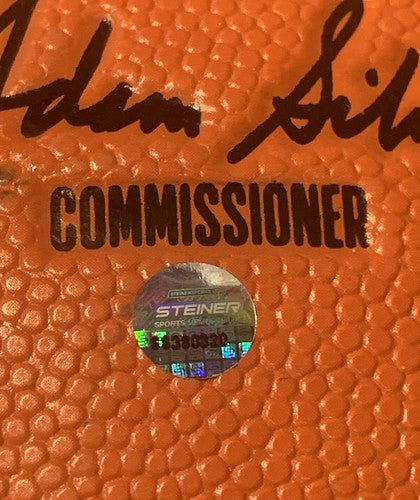Enes Kanter Signed Knicks Trailblazers Spalding Basketball Autograph Steiner