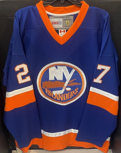 John Tonelli Signed Ny Islanders Stat Jersey #27 Retired 4 Stanley Cup Auto PSA