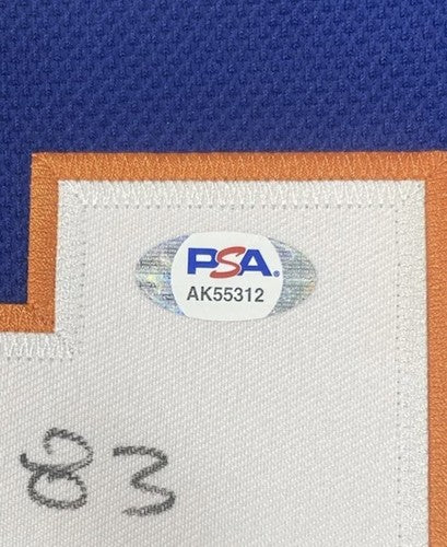 John Tonelli Signed Ny Islanders Stat Jersey #27 Retired 4 Stanley Cup Auto PSA
