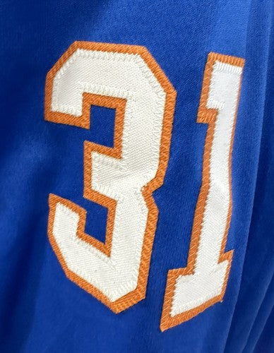 Billy Smith Signed Islanders Blue 9 Stat Jersey Hof Auto Stanley Cup Steiner Coa