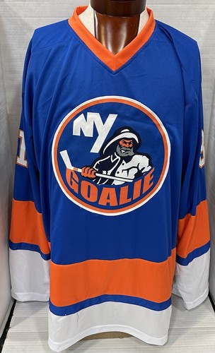 Billy Smith Signed Islanders Blue 9 Stat Jersey Hof Auto Stanley Cup Steiner Coa