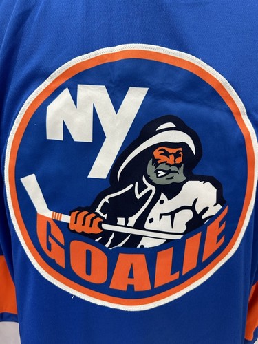 Billy Smith Signed Islanders Blue 9 Stat Jersey Hof Auto Stanley Cup Steiner Coa