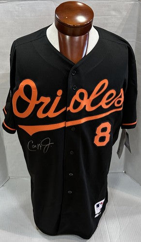 Cal Ripken Jr Signed 2001 Majestic Authentic Orioles Black Jersey Mint Auto MLB