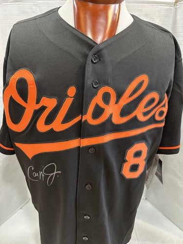 Cal Ripken Jr Signed 2001 Majestic Authentic Orioles Black Jersey Mint Auto MLB