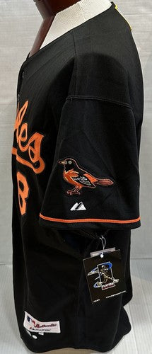 Cal Ripken Jr Signed 2001 Majestic Authentic Orioles Black Jersey Mint Auto MLB