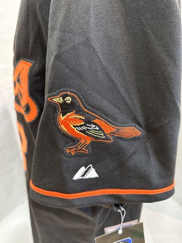 Cal Ripken Jr Signed 2001 Majestic Authentic Orioles Black Jersey Mint Auto MLB