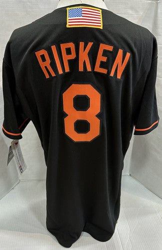 Cal Ripken Jr Signed 2001 Majestic Authentic Orioles Black Jersey Mint Auto MLB