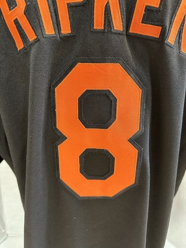 Cal Ripken Jr Signed 2001 Majestic Authentic Orioles Black Jersey Mint Auto MLB