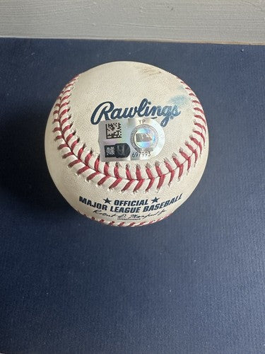 Kodai Senga Mets Signed GAME USED GHOST FORK Auto Pitched Baseball Mlb Bas Coa