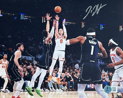 Donte Divincenzo Signed 8x10 Framed Photo Knicks Jump Shot Autograph BAS COA