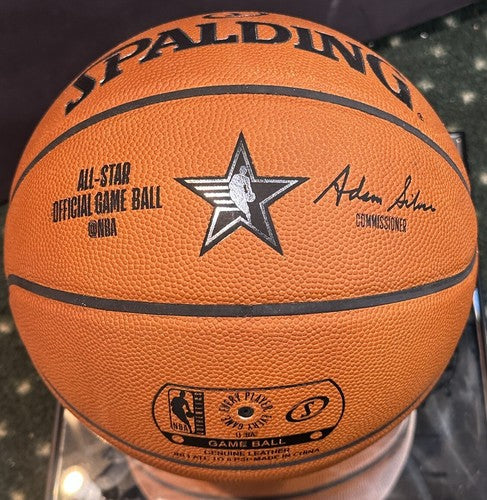 Zion Williamson Signed 1st ASG 2021 Basketball Auto Pelicans Fanatics With Case