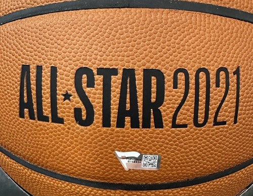 Zion Williamson Signed 1st ASG 2021 Basketball Auto Pelicans Fanatics With Case