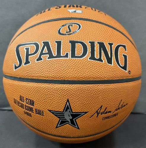 Zion Williamson Signed 1st ASG 2021 Basketball Auto Pelicans Fanatics With Case