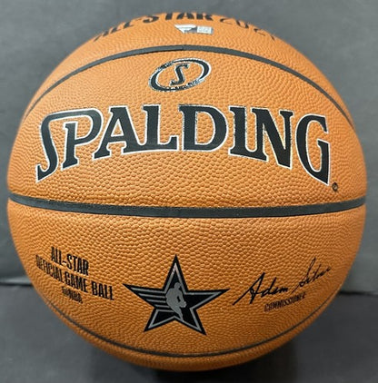 Zion Williamson Signed 1st ASG 2021 Basketball Auto Pelicans Fanatics With Case