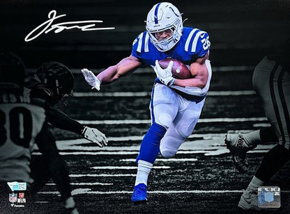 Jonathan Taylor Colts Signed 11x14 Spotlight Photo Framed Mint Auto Fanatics COA