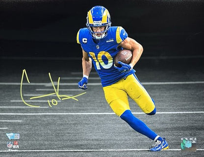 Cooper Kupp Signed 11x14 Framed Spotlight Photo LA Rams Auto SB MVP Fanatics COA