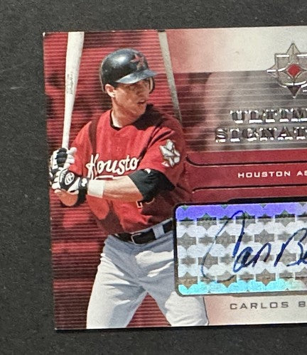 Carlos Beltran Signed 2004 Upper Deck Ultimate Collection Signatures Auto /25