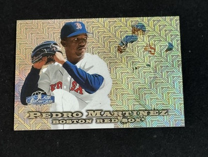 1998 FLEER FLAIR SHOWCASE ROW  #85 PEDRO MARTINEZ SP #/1000 NM - Mint Sharp HOF