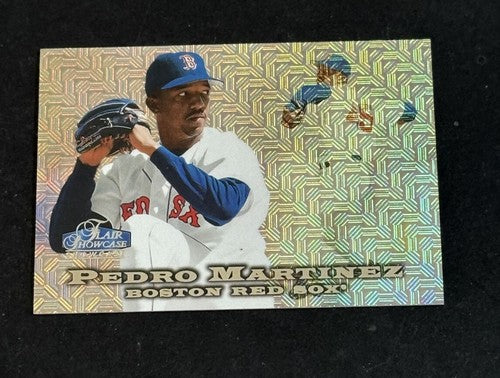 1998 FLEER FLAIR SHOWCASE ROW  #85 PEDRO MARTINEZ SP #/1000 NM - Mint Sharp HOF