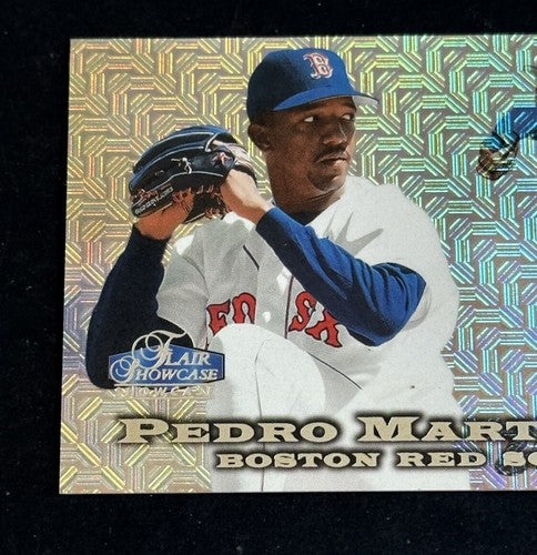 1998 FLEER FLAIR SHOWCASE ROW  #85 PEDRO MARTINEZ SP #/1000 NM - Mint Sharp HOF