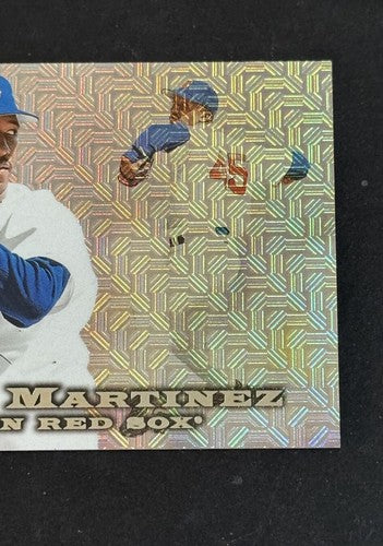 1998 FLEER FLAIR SHOWCASE ROW  #85 PEDRO MARTINEZ SP #/1000 NM - Mint Sharp HOF