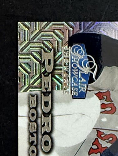 1998 FLEER FLAIR SHOWCASE ROW  #85 PEDRO MARTINEZ SP #/1000 NM - Mint Sharp HOF
