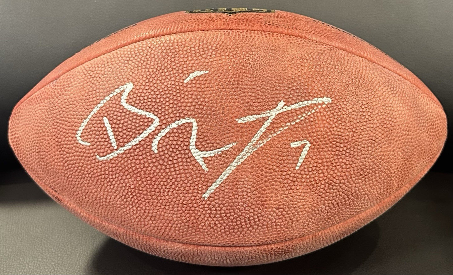 Ben Roethlisberger Signed Wilson Pro Duke Football Steelers Auto Fanatics COA