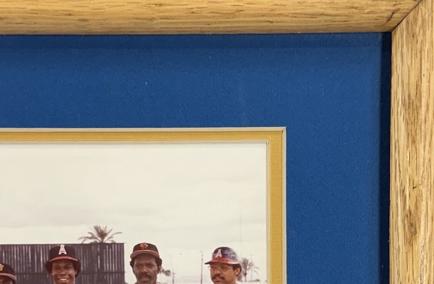 Angels Giants All Star Signed  Framed Photo Reggie Jackson Carew Auto HOF Coa