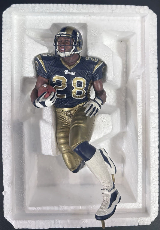 Danbury Mint  Los Angeles Rams Marshall Faulk Figurine Brand New In Box Nib HOF