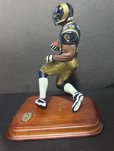 Danbury Mint  Los Angeles Rams Marshall Faulk Figurine Brand New In Box Nib HOF