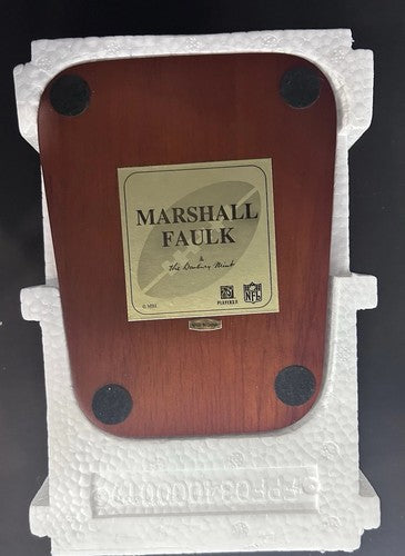 Danbury Mint  Los Angeles Rams Marshall Faulk Figurine Brand New In Box Nib HOF