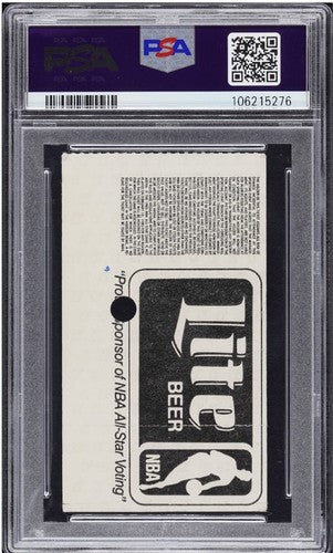 1985 NBA All Star Game Ticket Stub Michael Jordan Rookie DEBUT 1st AS PSA 4 Rare