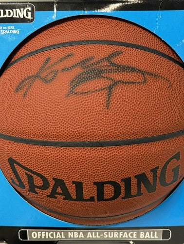 Kobe Bryant LA Lakers Signed NBA Spalding Basketball Rookie Auto PSA COA HOF