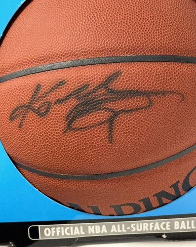Kobe Bryant LA Lakers Signed NBA Spalding Basketball Rookie Auto PSA COA HOF