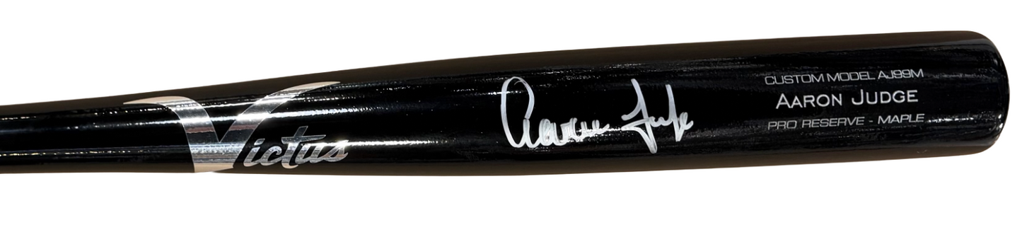 Aaron Judge Ny Yankees Signed Victus Game Model Bat Auto MVP Fanatics & MLB COA