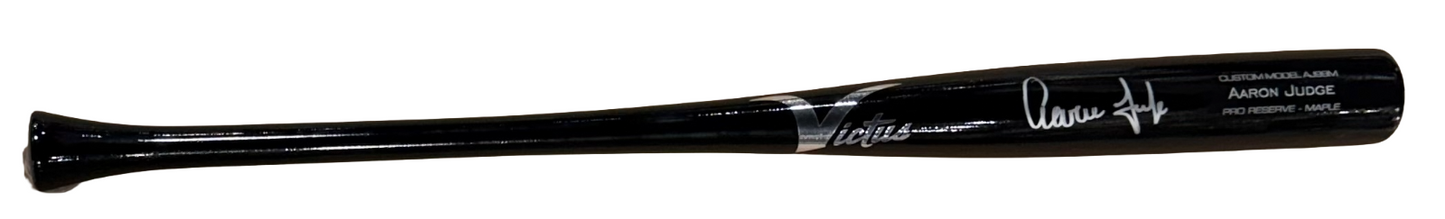 Aaron Judge Ny Yankees Signed Victus Game Model Bat Auto MVP Fanatics & MLB COA