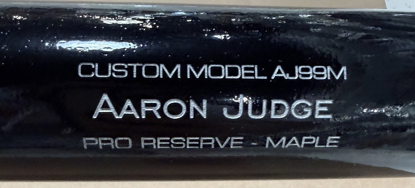 Aaron Judge Ny Yankees Signed Victus Game Model Bat Auto MVP Fanatics & MLB COA