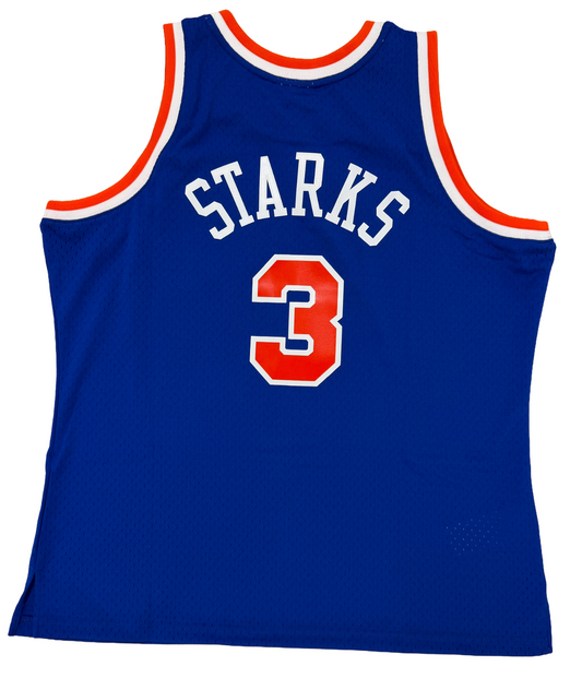 John Starks Knicks Mitchell Ness Hardwood Classics Authentic 1991 92 Jersey XL