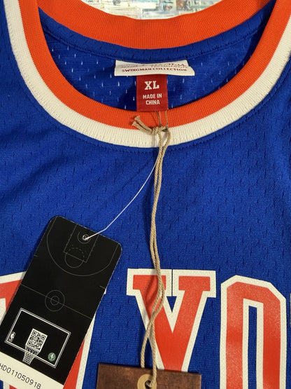 John Starks Knicks Mitchell Ness Hardwood Classics Authentic 1991 92 Jersey XL