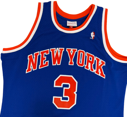 John Starks Knicks Mitchell Ness Hardwood Classics Authentic 1991 92 Jersey XL