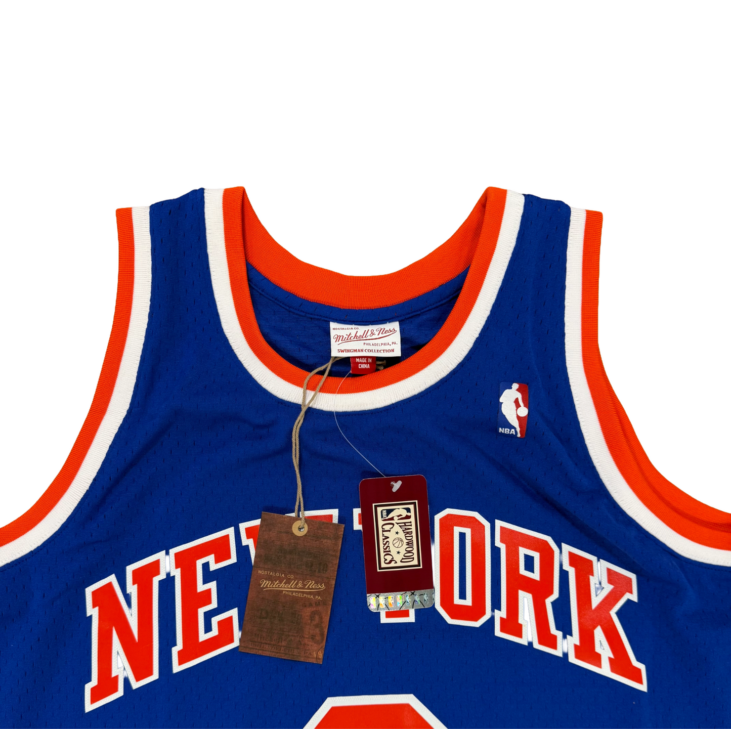 John Starks Knicks Mitchell Ness Hardwood Classics Authentic 1991 92 Jersey XL