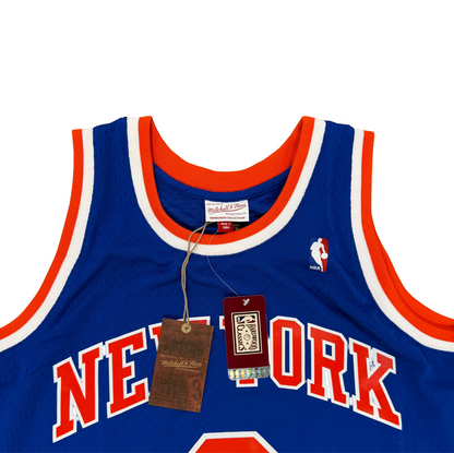 John Starks Knicks Mitchell Ness Hardwood Classics Authentic 1991 92 Jersey XL